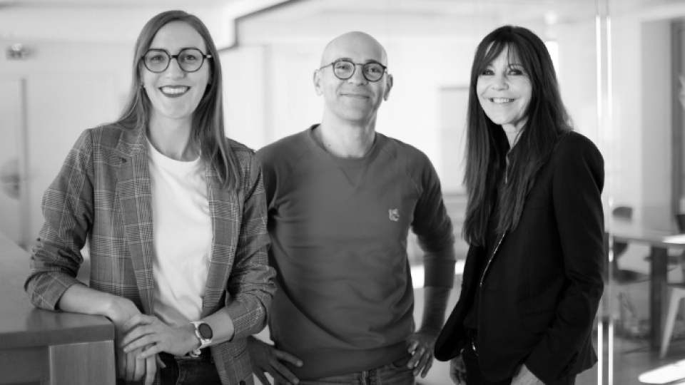 Melisande Latreille, Consultante Stratégie Marketing de StratGang, Laurent Capion, CSO Publicis Media Stéphanie Jolivot, DG Business Intelligence Pôle Luxe de StratGang