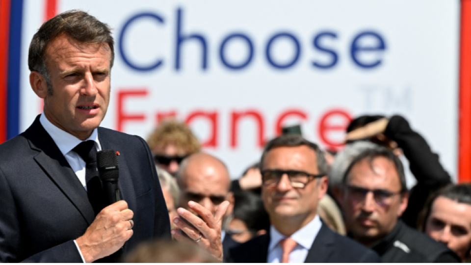 8e sommet Choose France Emmanuel Macron