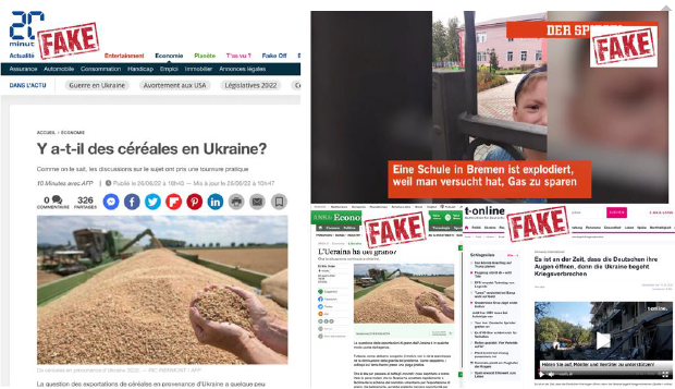 Opération Doppelgänger - EU Disinfolab