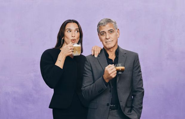 Dua Lipa et Georges Clooney, ambassadeurs de Nespresso
(c) Nespresso