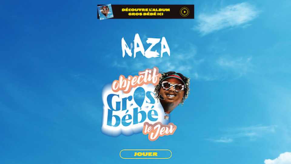 Le Marketing Musical Se Digitalise A Son Tour Naza Lance Son Propre Jeu Video Influencia