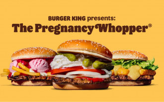 Burger King répond aux plus folles envies des femmes enceintes!