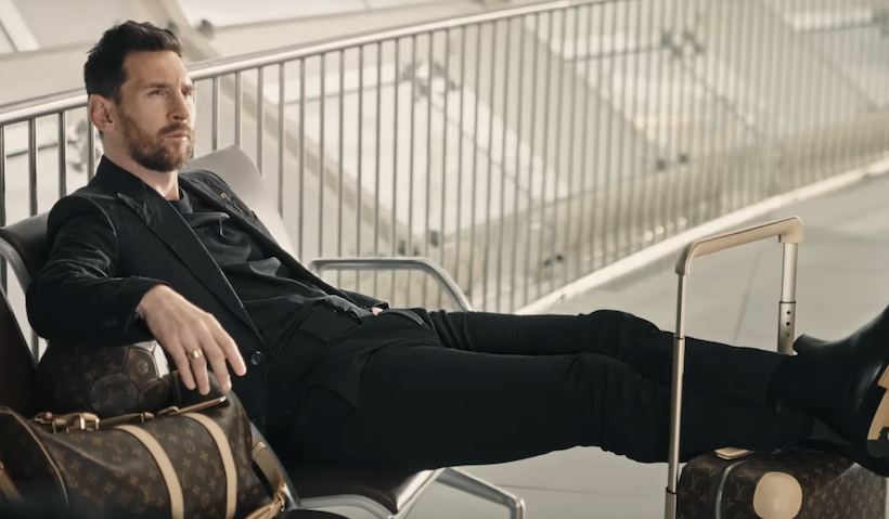 Messi continue de jouer la montre sur son avenir dans une publicité Louis  Vuitton - Influencia
